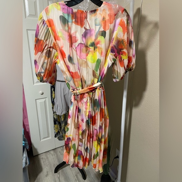 Sam Edelman Accordion Pleated Mini Dress - Picture 4 of 6